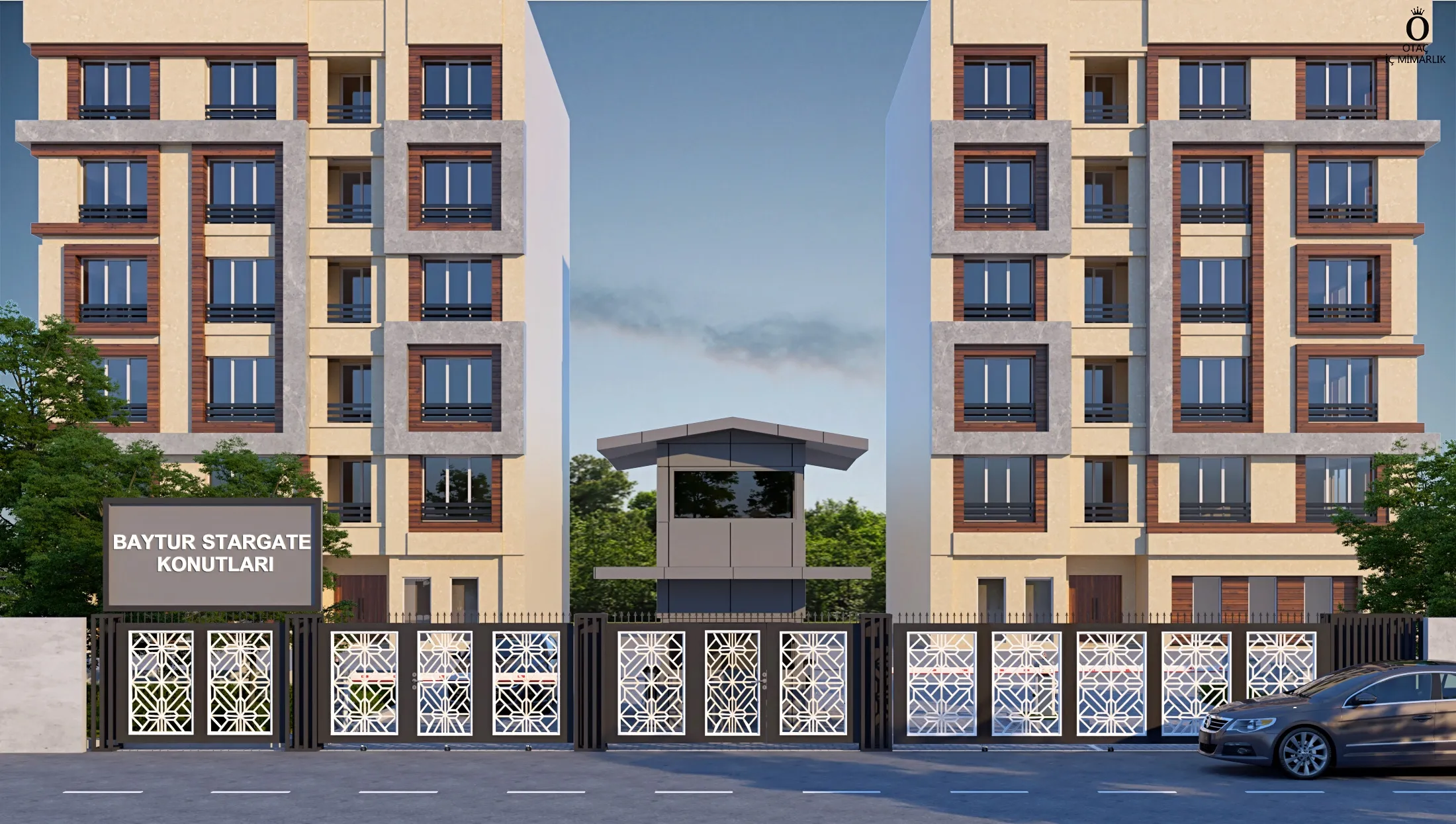 BAYTUR STARGATE ATAŞEHİR KONUTLARI ANA GİRİŞ PROJESİ 