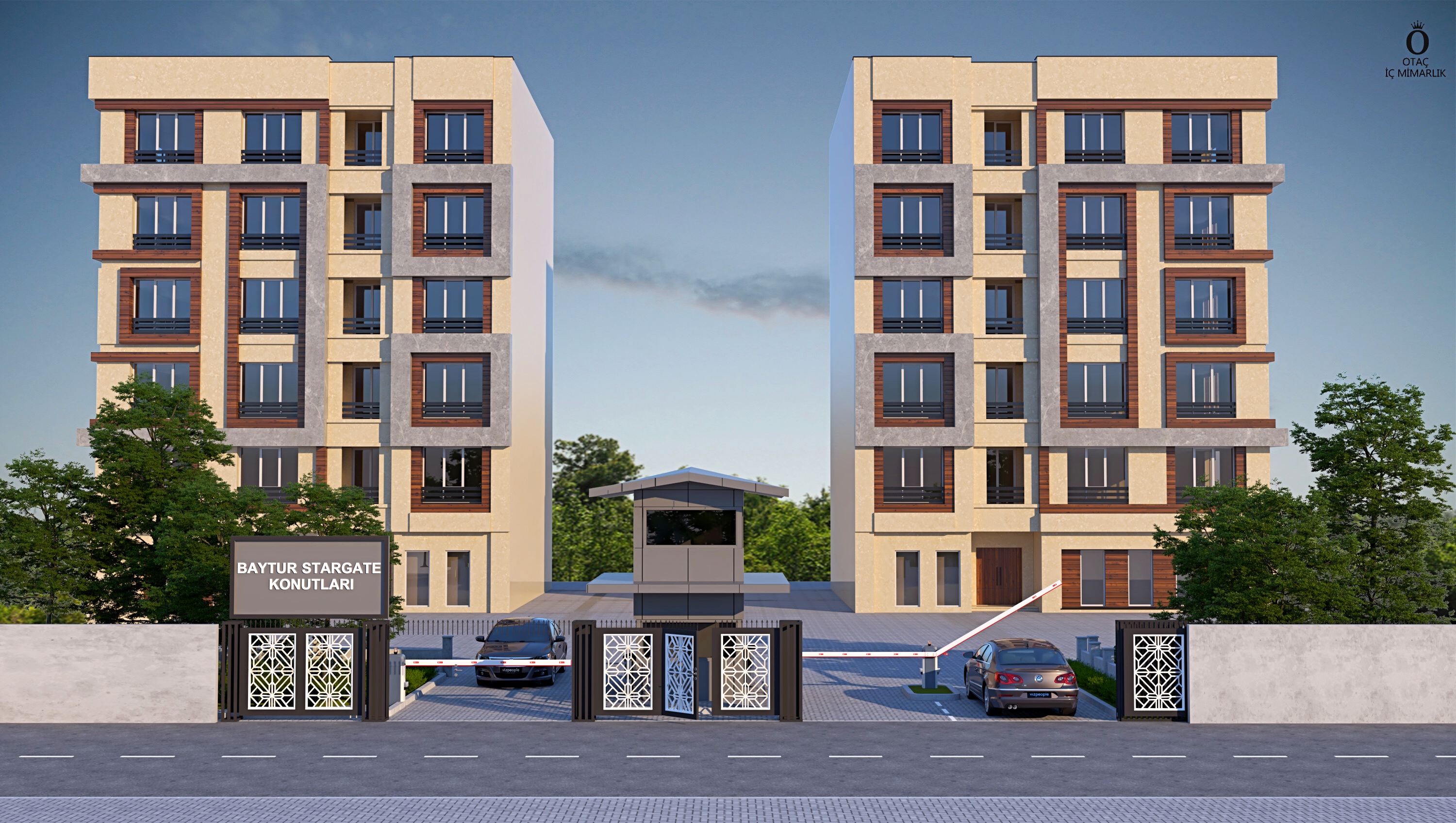 BAYTUR STARGATE ATAŞEHİR KONUTLARI ANA GİRİŞ PROJESİ 